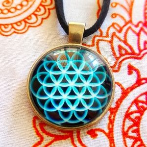 Sacred Geometry Flower Of Life Necklace